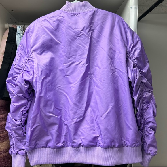 SAINT BONES SIGNATURE LAVENDER BOMBER JACKET - Picture 5 of 8